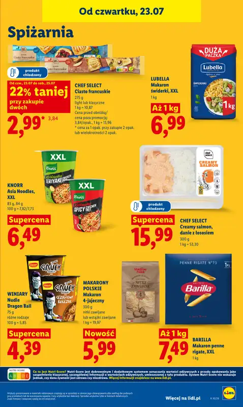 Lidl - gazetka promocyjna Oferta od czwartku od czwartku 23.07 do soboty 25.07 - strona 91