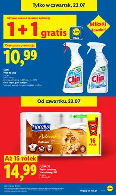 Lidl - gazetka promocyjna Oferta od czwartku od czwartku 23.07 do soboty 25.07 - strona 33