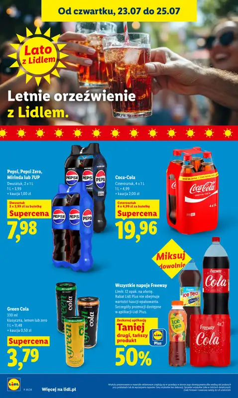Lidl - gazetka promocyjna Oferta od czwartku od czwartku 23.07 do soboty 25.07 - strona 76