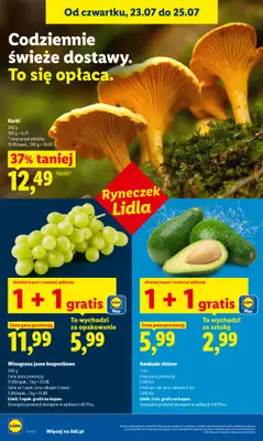 Lidl - gazetka promocyjna Oferta od czwartku od czwartku 23.07 do soboty 25.07 - strona 56