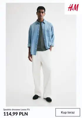 H&M - gazetka promocyjna Męskie DRESY w super cenach od soboty 25.07  - strona 8