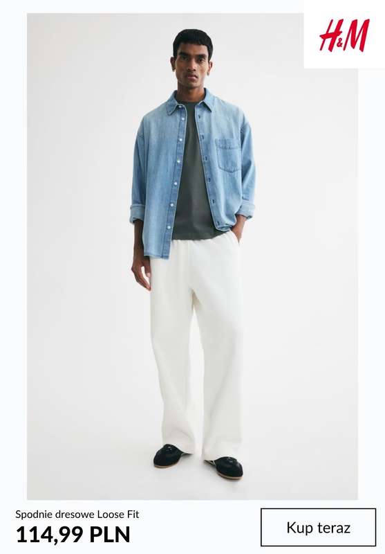 H&M - gazetka promocyjna Męskie DRESY w super cenach od soboty 25.07  - strona 8