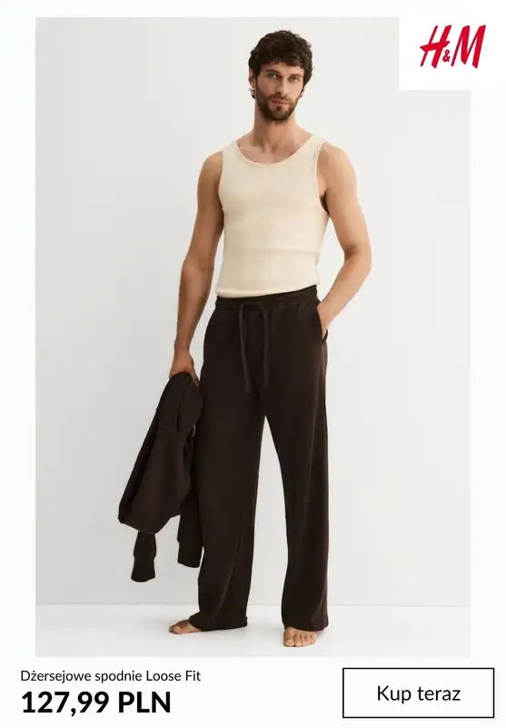 H&M - gazetka promocyjna Męskie DRESY w super cenach od soboty 25.07  - strona 10