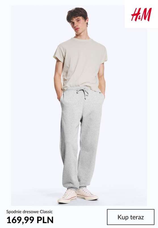 H&M - gazetka promocyjna Męskie DRESY w super cenach od soboty 25.07  - strona 7