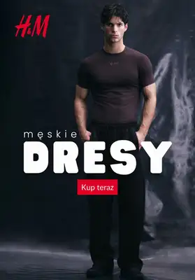 H&M - gazetka promocyjna Męskie DRESY w super cenach od soboty 25.07 