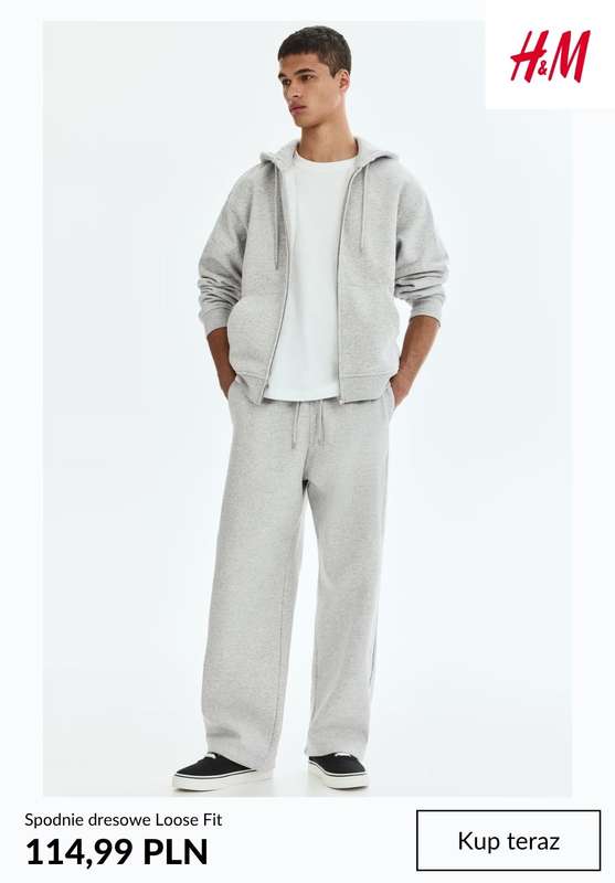 H&M - gazetka promocyjna Męskie DRESY w super cenach od soboty 25.07  - strona 3