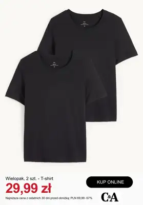 C&A - gazetka promocyjna Wielopaki t-shirtów i topów damskich od niedzieli 26.07  - strona 11