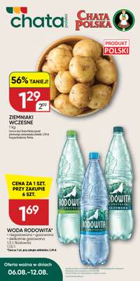 Chata Polska - gazetka promocyjna Oferta tygodnia 06.08-12.08  do środy 12.08