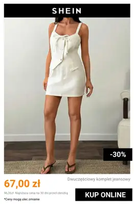 SHEIN - gazetka promocyjna Damskie komplety jeansowe od piątku 24.07 do piątku 31.07 - strona 5