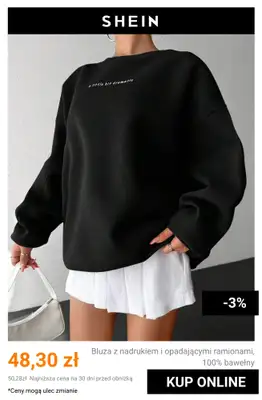 SHEIN - gazetka promocyjna Bluzy damskie w SUPER cenach! od piątku 24.07 do piątku 31.07 - strona 4