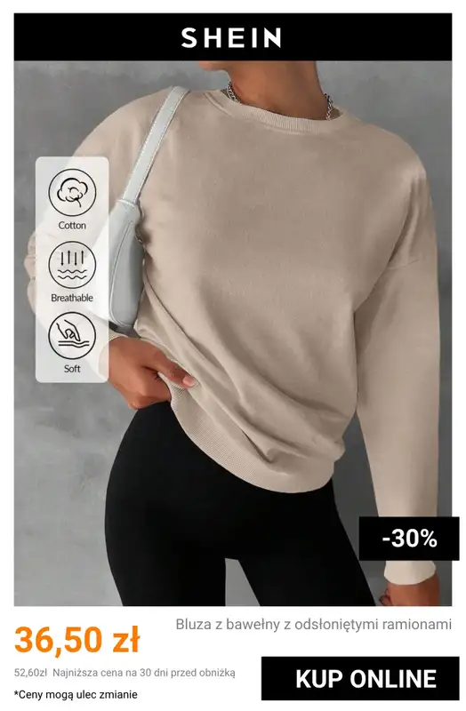 SHEIN - gazetka promocyjna Bluzy damskie w SUPER cenach! od piątku 24.07 do piątku 31.07 - strona 5