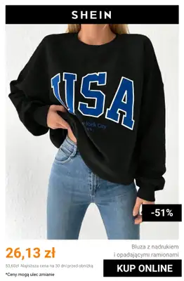 SHEIN - gazetka promocyjna Bluzy damskie w SUPER cenach! od piątku 24.07 do piątku 31.07 - strona 3