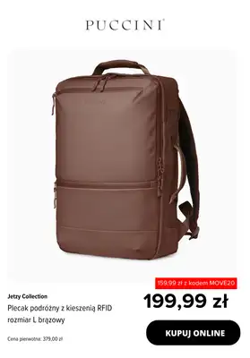 Puccini - gazetka promocyjna -20% na wybrane plecaki i torby od piątku 24.07 do środy 29.07 - strona 9