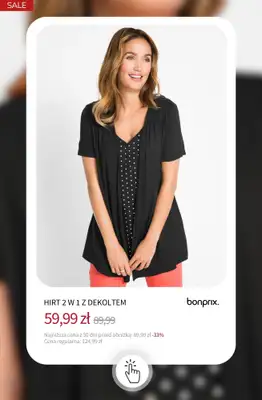 bonprix - gazetka promocyjna Do -50% końcówka wyprzedaży letniej kolekcji! od piątku 24.07  - strona 5