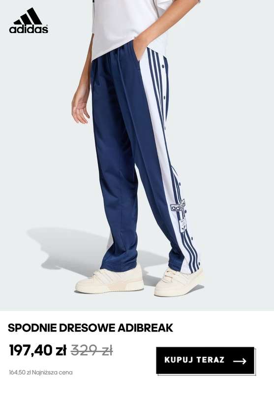 Adidas - gazetka promocyjna Spodnie dresowe damskie w supercenach od piątku 24.07  - strona 10