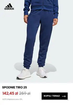 Adidas - gazetka promocyjna Spodnie dresowe damskie w supercenach od piątku 24.07  - strona 3