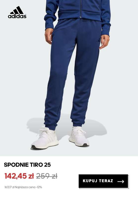 Adidas - gazetka promocyjna Spodnie dresowe damskie w supercenach od piątku 24.07  - strona 3