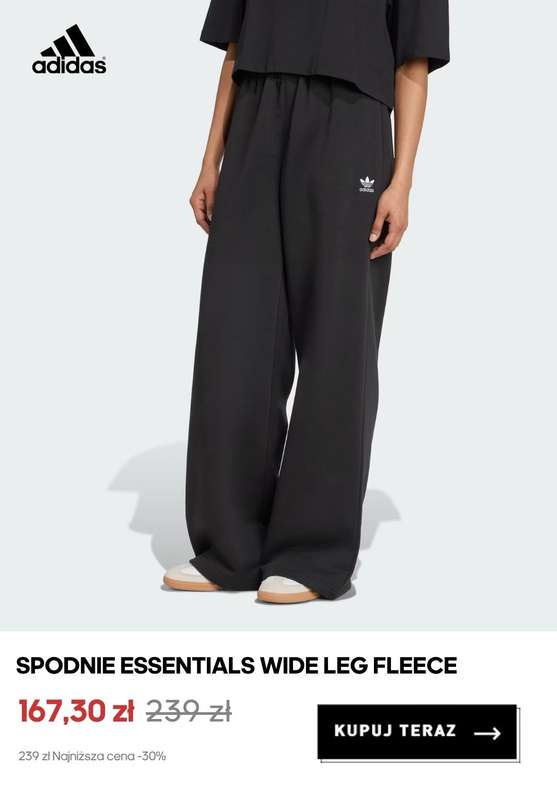 Adidas - gazetka promocyjna Spodnie dresowe damskie w supercenach od piątku 24.07  - strona 4