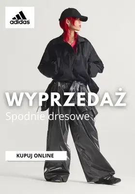 Adidas - gazetka promocyjna Spodnie dresowe damskie w supercenach od piątku 24.07 