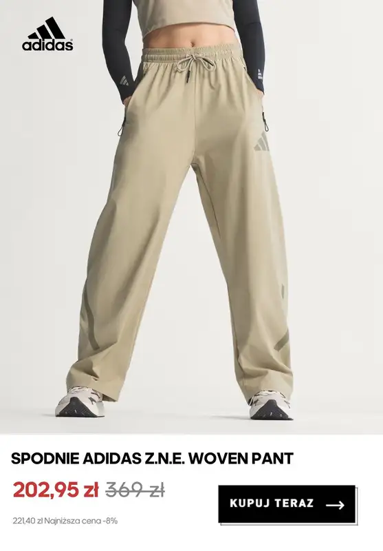 Adidas - gazetka promocyjna Spodnie dresowe damskie w supercenach od piątku 24.07  - strona 5