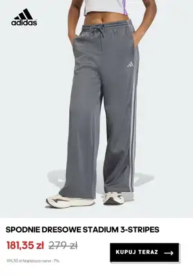 Adidas - gazetka promocyjna Spodnie dresowe damskie w supercenach od piątku 24.07  - strona 8