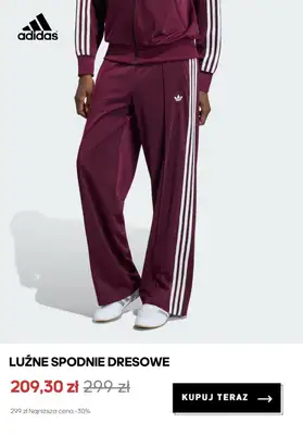 Adidas - gazetka promocyjna Spodnie dresowe damskie w supercenach od piątku 24.07  - strona 6