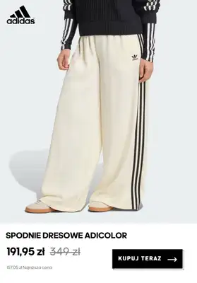Adidas - gazetka promocyjna Spodnie dresowe damskie w supercenach od piątku 24.07  - strona 11