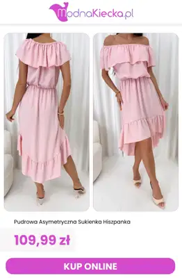 Modna Kiecka - gazetka promocyjna Sukienki hiszpanki od piątku 24.07  - strona 5