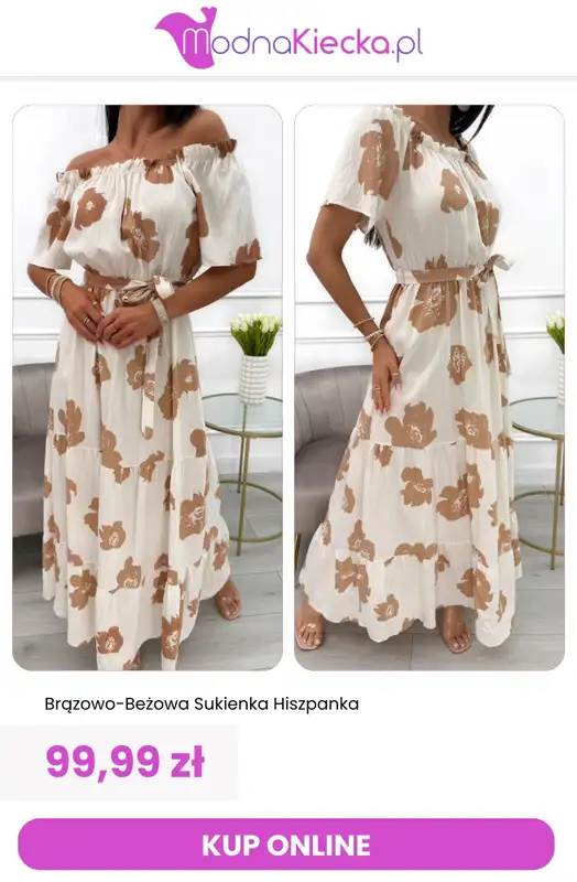 Modna Kiecka - gazetka promocyjna Sukienki hiszpanki od piątku 24.07  - strona 2