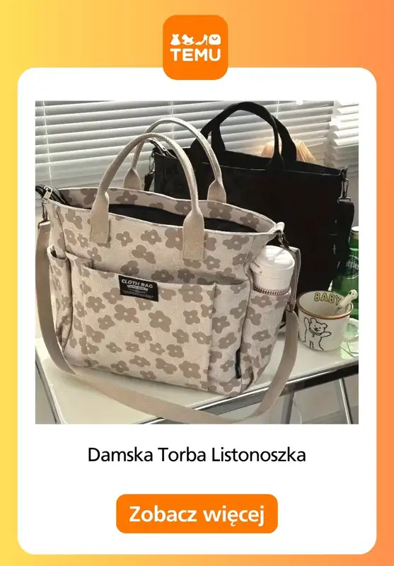 Temu - gazetka promocyjna Torebki damskie od piątku 24.07  - strona 8