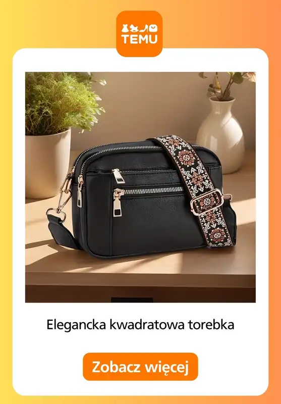 Temu - gazetka promocyjna Torebki damskie od piątku 24.07  - strona 12