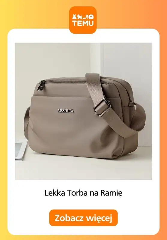 Temu - gazetka promocyjna Torebki damskie od piątku 24.07  - strona 9