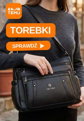Temu - gazetka promocyjna Torebki damskie od piątku 24.07 