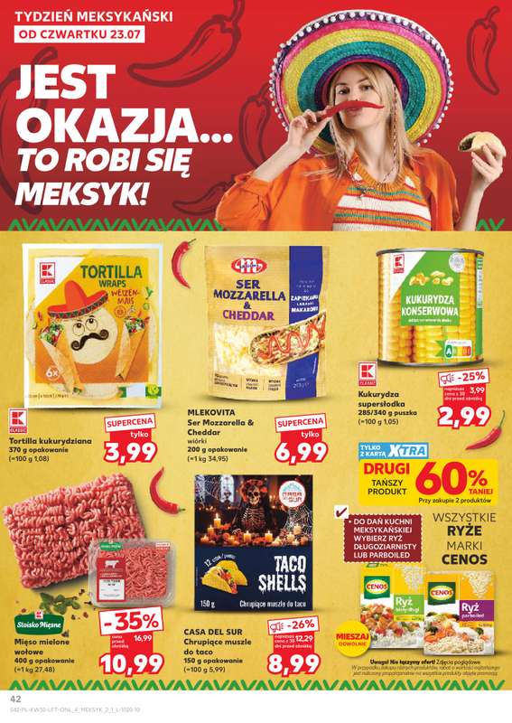 Kaufland - gazetka promocyjna Gazetka Tygodnia od czwartku 23.07 do środy 29.07 - strona 42