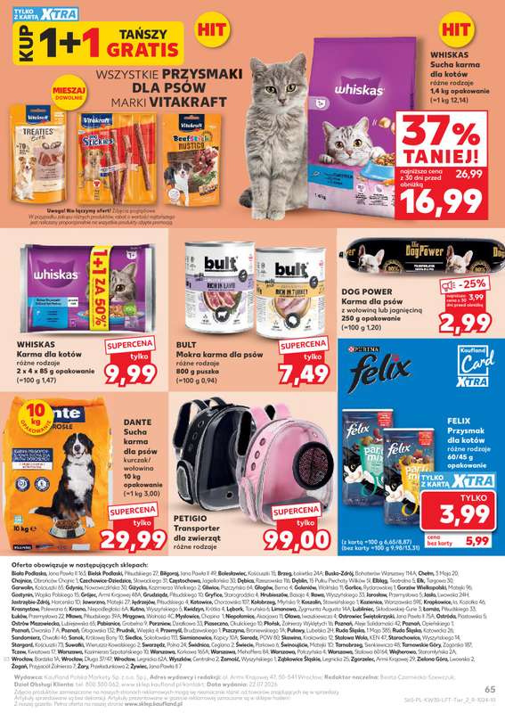 Kaufland - gazetka promocyjna Gazetka Tygodnia od czwartku 23.07 do środy 29.07 - strona 65