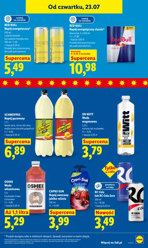 Lidl - gazetka promocyjna Oferta od czwartku od czwartku 23.07 do soboty 25.07 - strona 77