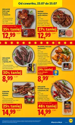 Lidl - gazetka promocyjna Oferta od czwartku od czwartku 23.07 do soboty 25.07 - strona 63
