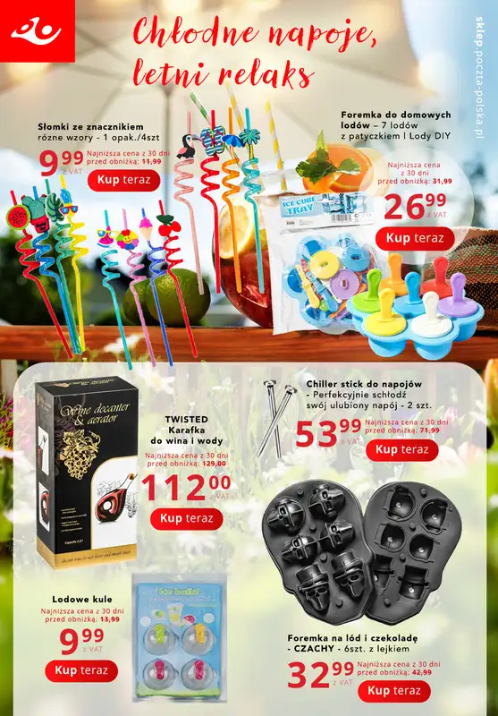 Poczta Polska - gazetka promocyjna Gazetka od poniedziałku 27.07 do niedzieli 09.08 - strona 5