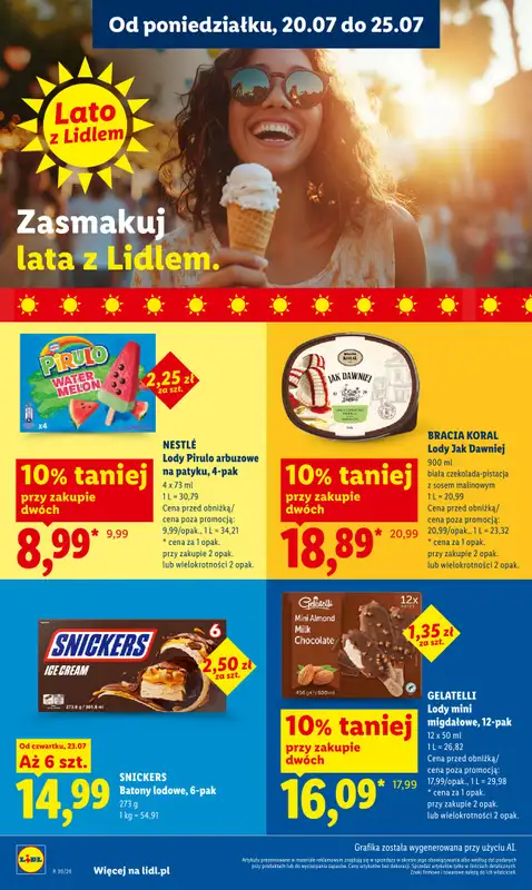 Lidl - gazetka promocyjna Oferta od czwartku od czwartku 23.07 do soboty 25.07 - strona 74