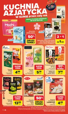 Carrefour - gazetka promocyjna Gazetka Carrefour od poniedziałku od poniedziałku 27.07 do soboty 01.08 - strona 18