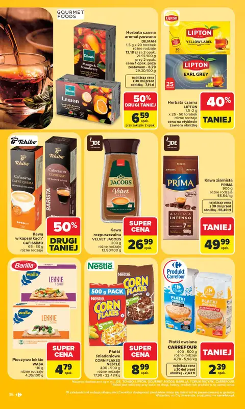 Carrefour - gazetka promocyjna Gazetka Carrefour od poniedziałku od poniedziałku 27.07 do soboty 01.08 - strona 38
