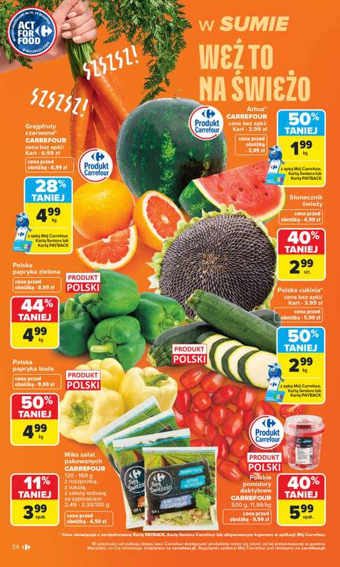 Carrefour - gazetka promocyjna Gazetka Carrefour od poniedziałku od poniedziałku 27.07 do soboty 01.08 - strona 26