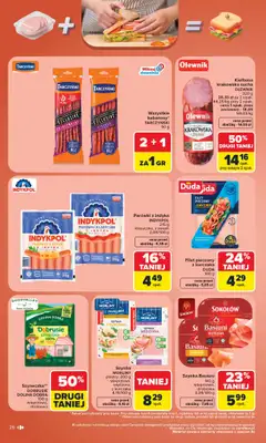 Carrefour - gazetka promocyjna Gazetka Carrefour od poniedziałku od poniedziałku 27.07 do soboty 01.08 - strona 28