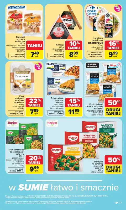 Carrefour - gazetka promocyjna Gazetka Carrefour od poniedziałku od poniedziałku 27.07 do soboty 01.08 - strona 35