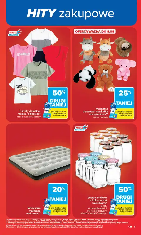 Carrefour - gazetka promocyjna Gazetka Carrefour od poniedziałku od poniedziałku 27.07 do soboty 01.08 - strona 11