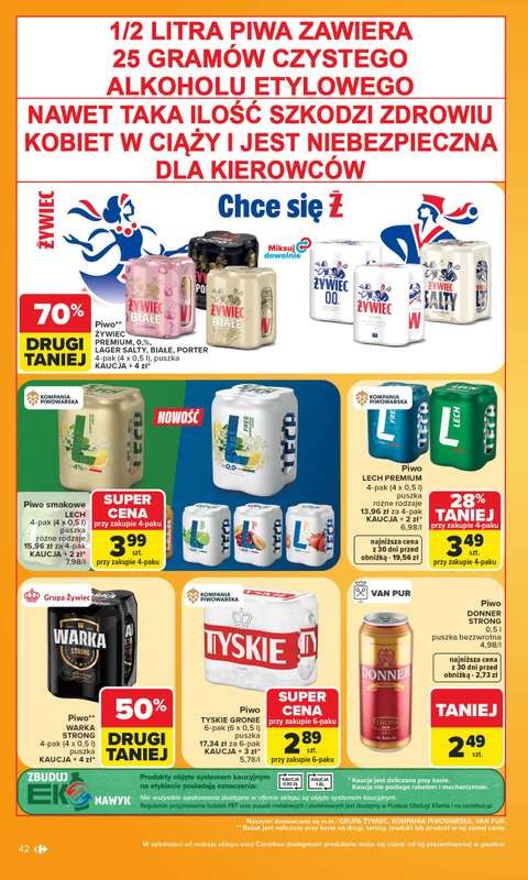 Carrefour - gazetka promocyjna Gazetka Carrefour od poniedziałku od poniedziałku 27.07 do soboty 01.08 - strona 44