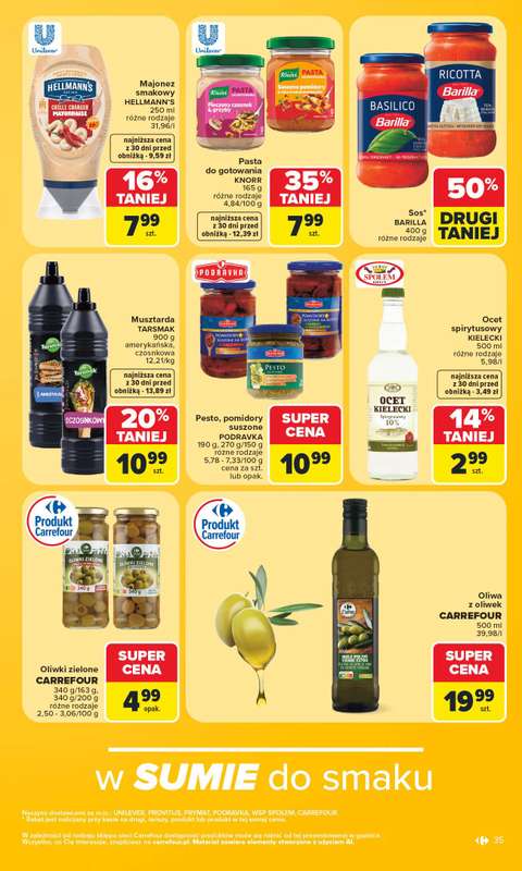 Carrefour - gazetka promocyjna Gazetka Carrefour od poniedziałku od poniedziałku 27.07 do soboty 01.08 - strona 37