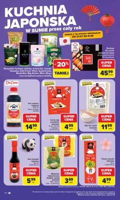Carrefour - gazetka promocyjna Gazetka Carrefour od poniedziałku od poniedziałku 27.07 do soboty 01.08 - strona 16