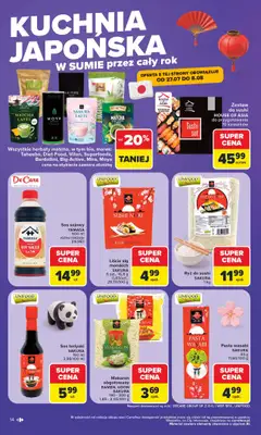Carrefour - gazetka promocyjna Gazetka Carrefour od poniedziałku od poniedziałku 27.07 do soboty 01.08 - strona 16