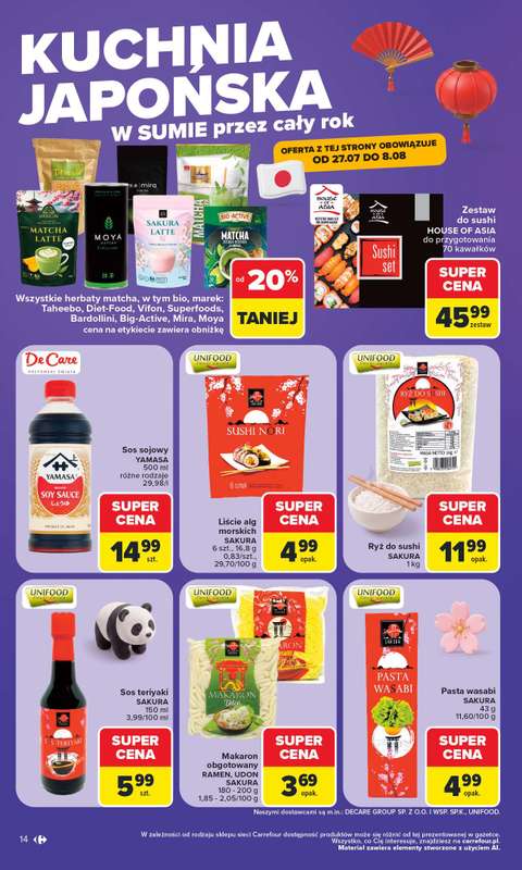 Carrefour - gazetka promocyjna Gazetka Carrefour od poniedziałku od poniedziałku 27.07 do soboty 01.08 - strona 16
